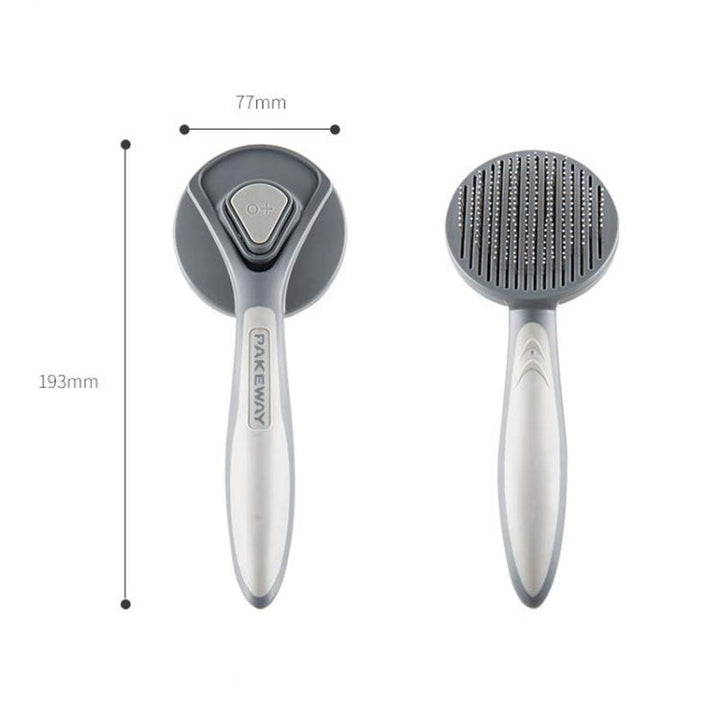 Pet Self-Cleaning Comb Cat Comb Dog Thorn Comb Cat Hair Removal Brush Floating Brush (Cherry Blossom Color)