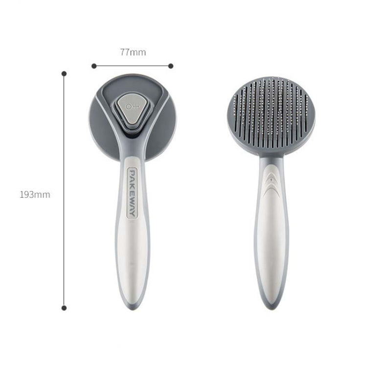 Pet Self-Cleaning Comb Cat Comb Dog Needle Comb Cat Hair Removal Comb Swimming Brush (Fresh Mint)