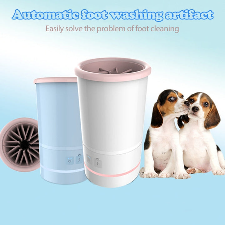 Pets Automatic Foot Wash Cup Cats Dogs Limb Cleaning Artifact, Size:S 6-11cm(Black)