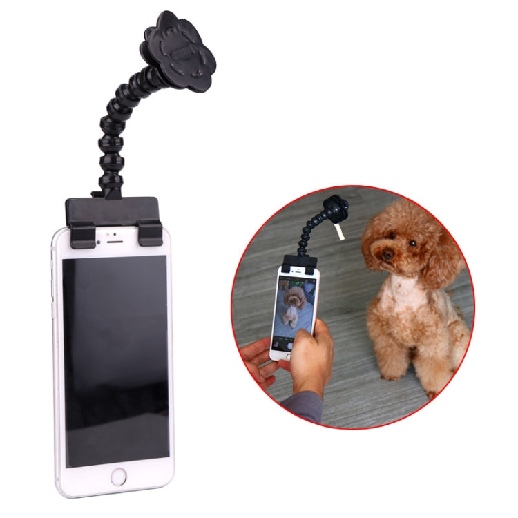 Pet Camera Artifact Dog Cat View on Camera Phone Clip (Black)