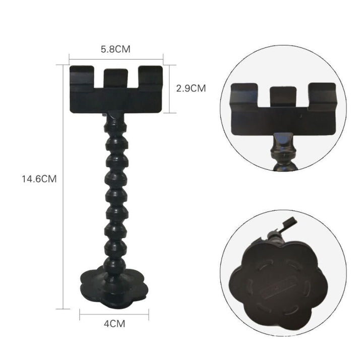 Pet Camera Artifact Dog Cat View on Camera Phone Clip (Black)