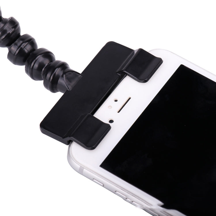 Pet Camera Artifact Dog Cat Looks At Camera Phone Clip (White)