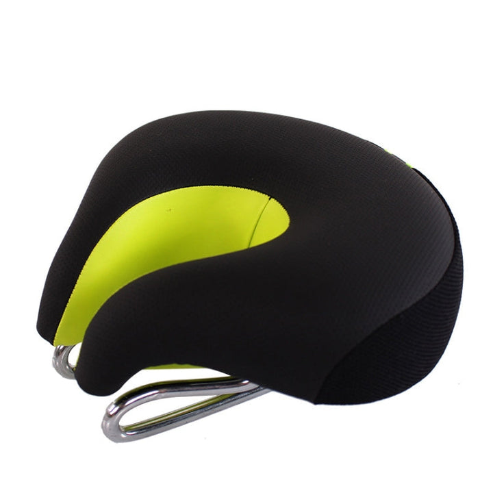 Lisslune | Seamless Bicycle Seat Mountain Bike Thick Soft Padding (Green)