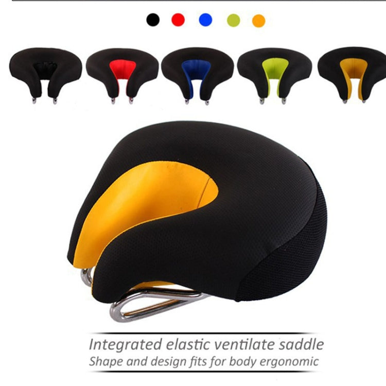 Lisslune | Seamless Bicycle Seat Mountain Bike Thick Soft Padding (Green)