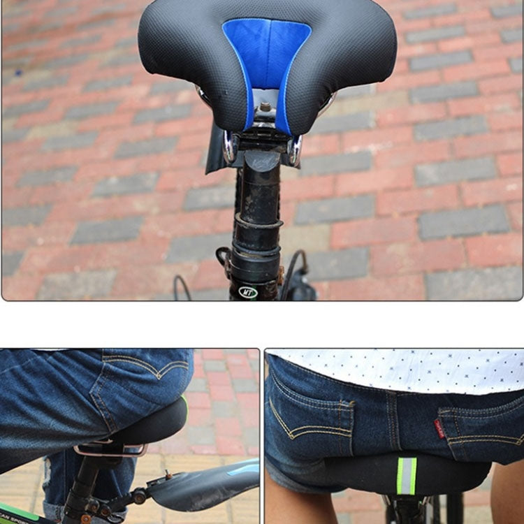 Lisslune | Seamless Bicycle Seat Mountain Bike Thick Soft Padding (Green)
