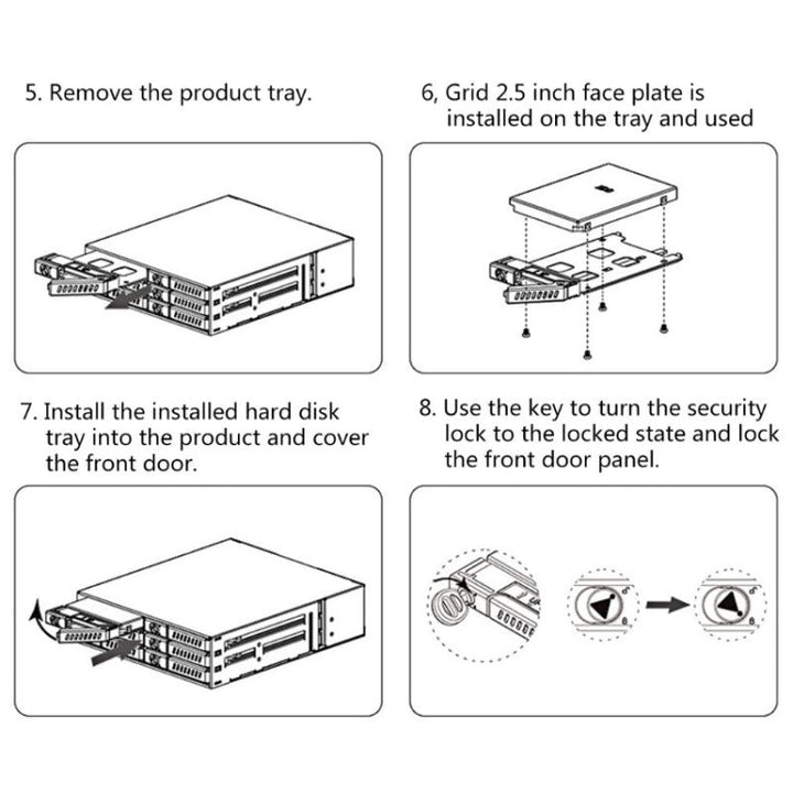 Lisslune | OImaster MR-6601 Six-Bay-Optical-Drive-Hard-Disk-Box