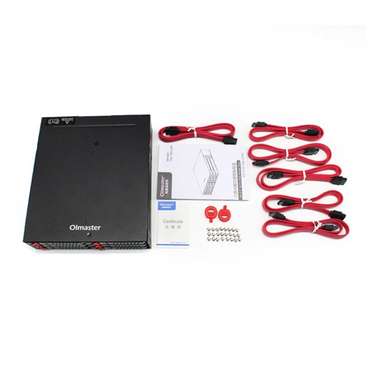 Lisslune | OImaster MR-6601 Six-Bay-Optical-Drive-Hard-Disk-Box