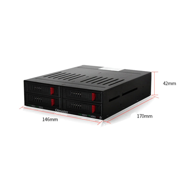 Lisslune | OImaster HE-2006 Multi-Bay Case Built-in Hard Drive Box