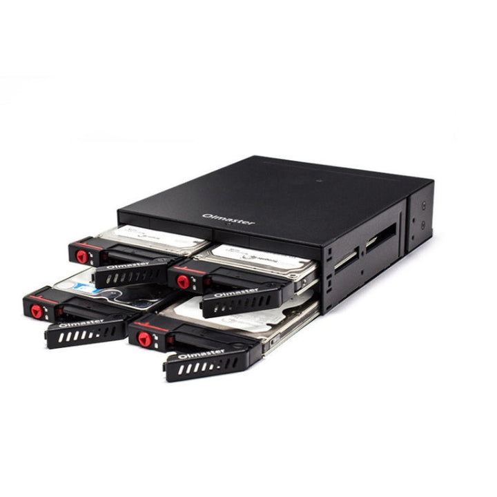 Lisslune | OImaster MR-6401 Four-Bay Case Built-in Optical Drive Hard Drive Box