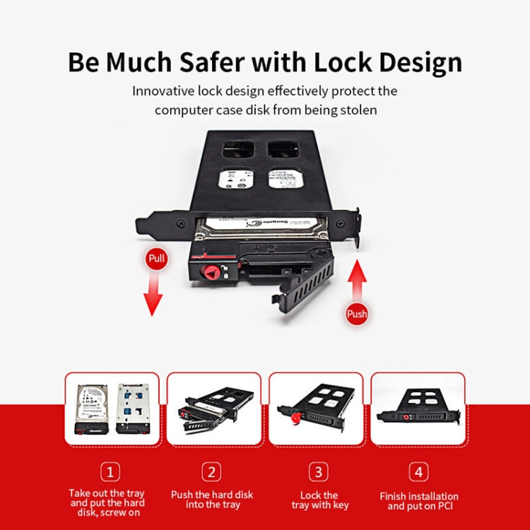 Lisslune | OImaster MR-9100 PCI One-Disk Hard Drive Box Built-in Hard Drive Drawer