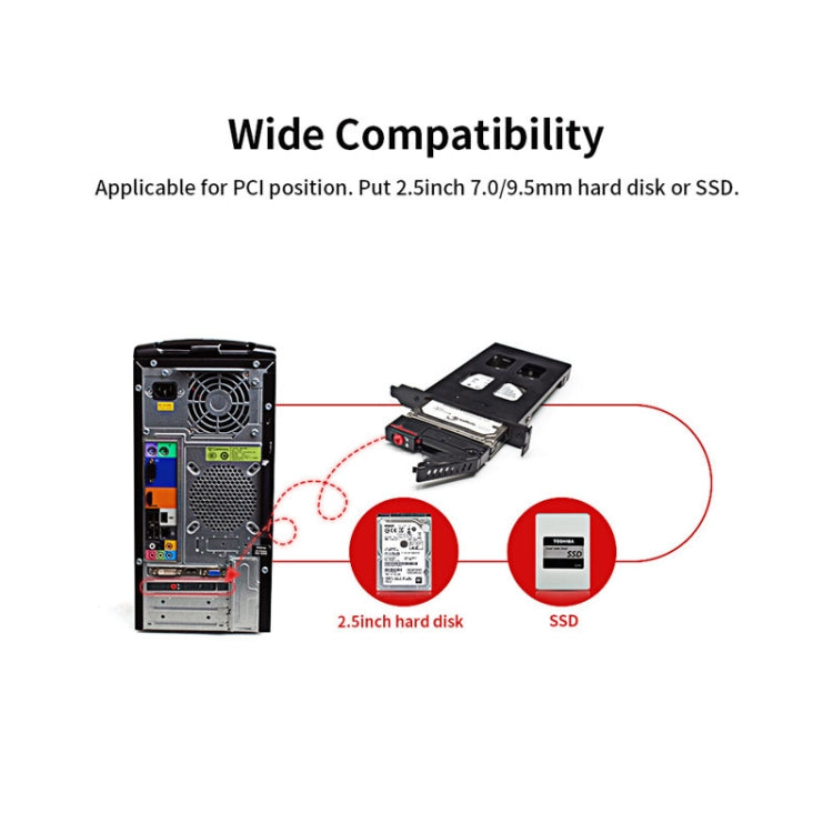 Lisslune | OImaster MR-9100 PCI One-Disk Hard Drive Box Built-in Hard Drive Drawer
