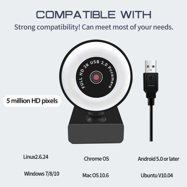 Lisslune | A9mini USB Drive-Free HD Fill Light Camera with Microphone, Pixels: 1.0 Million Pixels 720P