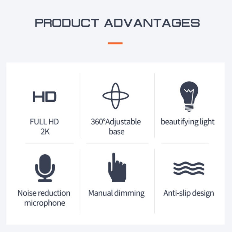 Lisslune | A9mini USB Drive-Free HD Fill Light Camera with Microphone, Pixels: 1.0 Million Pixels 720P