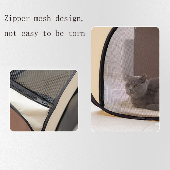 Pet Hair Dryer Box Foldable Pet Drying Room Pet Hair Dryer Cage (Royal Blue)
