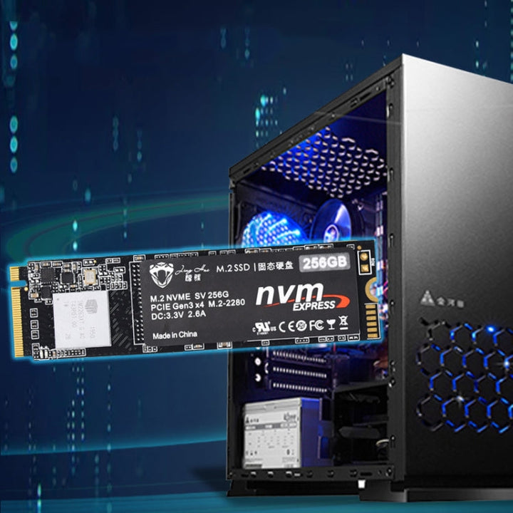Lisslune | JingHai M.2 interface Solid State Drive PCIe NVMe high-speed SSD notebook desktop SSD, capacity: 128GB