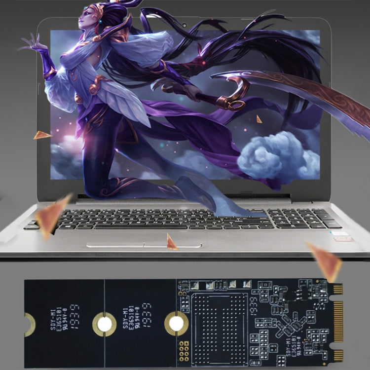 Lisslune | JingHai Solid State Drive M.2 2242 2260 2280 NGFF Half-Height Notebook High-Speed SSD, Capacity:256GB