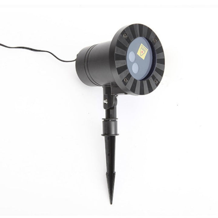 Lisslune | 30W Remote Control Outdoor Waterproof Laser Light Garden Decoration Lawn Lamp, green light + red light (UK plug)