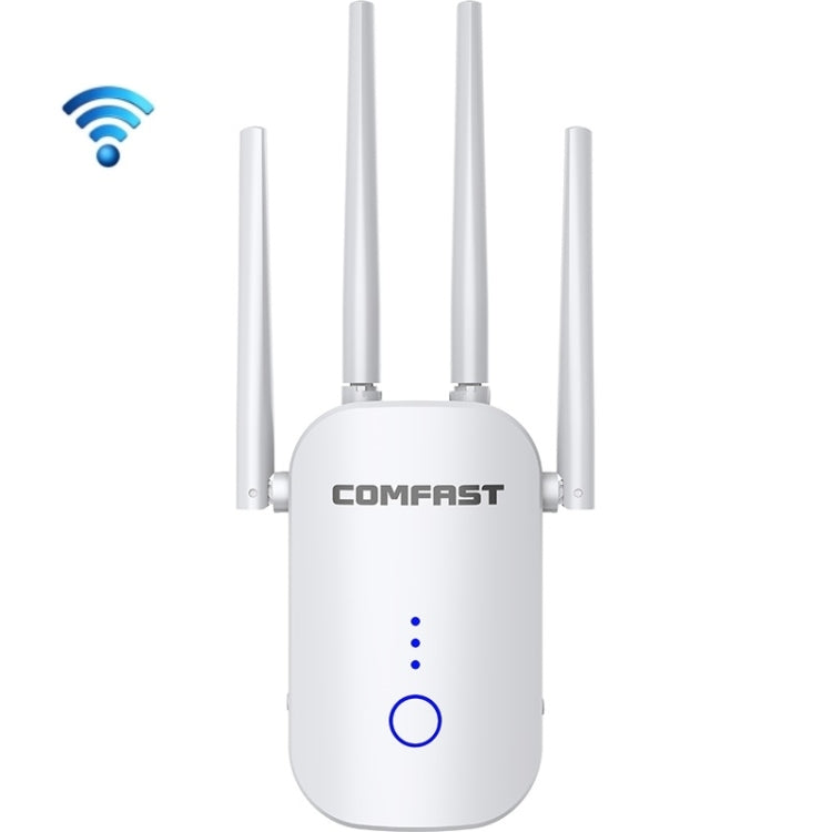 Lisslune | COMFAST CF-WR758AC Dualband 1200Mbps Wireless Repeater 5.8G WIFI Signal Amplifier, CN Plug