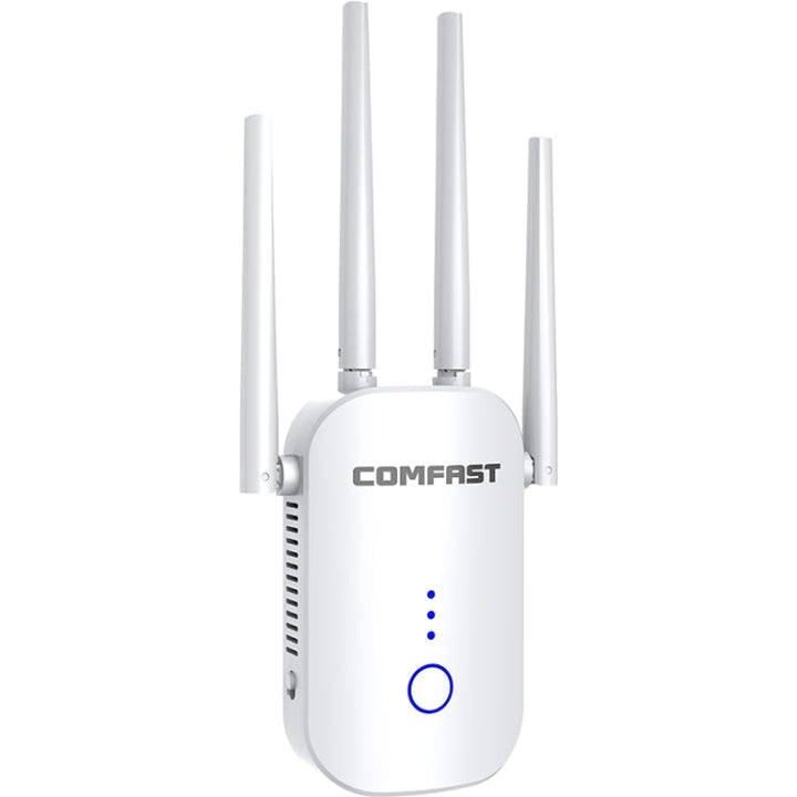 Lisslune | COMFAST CF-WR758AC Dualband 1200Mbps Wireless Repeater 5.8G WIFI Signal Amplifier, CN Plug