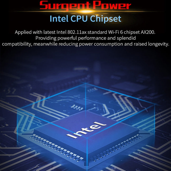 Lisslune | COMFAST Gaming Game 3000Mbps Gigabit Dual-Frequency Wireless Desktop Computer PCIE Wireless Network Card, Coverage: AX200