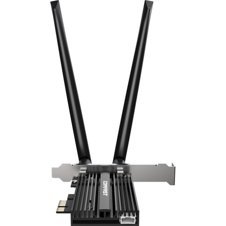 Lisslune | COMFAST Gaming Game 3000Mbps Gigabit Dual-Band Wireless Desktop Computer PCIE Wireless Network Card, Coverage: AX200 PRO