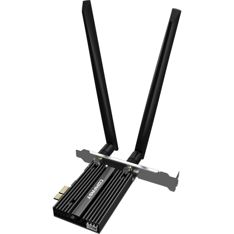 Lisslune | COMFAST Gaming Game 3000Mbps Gigabit Dual-Band Wireless Desktop Computer PCIE Wireless Network Card, Coverage: AX200 PRO