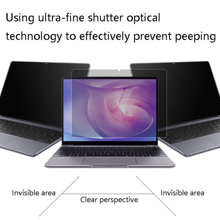 Lisslune | Laptop Anti-Peeping Protection Film Anti-Peeping Matte Reflective Screen Protector for Huawei MateBook 13 (Full Adhesive)
