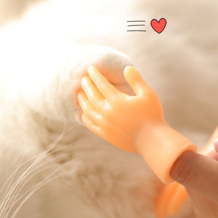 Dog massage finger cots and cat gloves