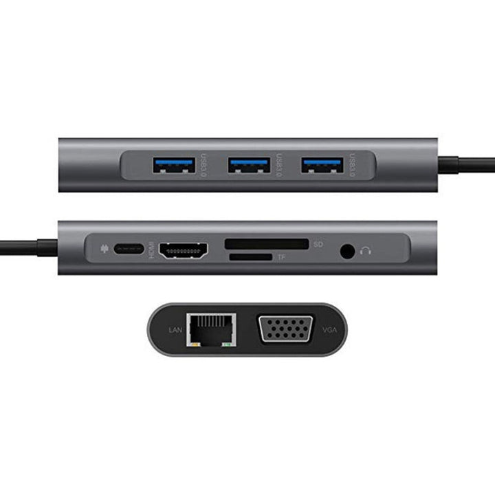 Lisslune | 10 in 1 Type-C Multi-Function Docking Station PD Fast Charging HUB