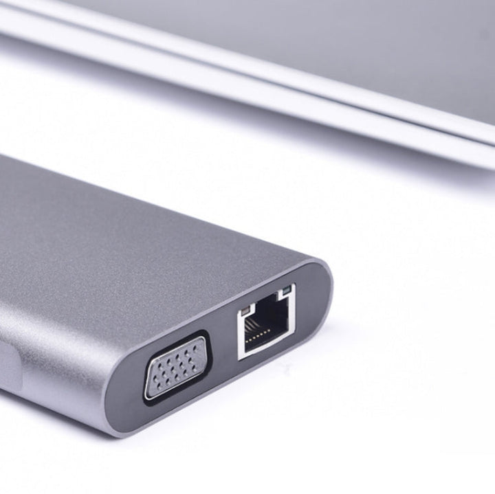 Lisslune | 10 in 1 Type-C Multi-Function Docking Station PD Fast Charging HUB