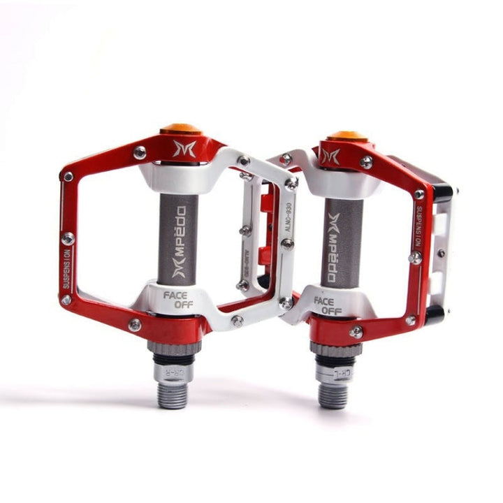 Lisslune | MPEDA Mountainbike Platform Pedal Ultra-Light Aluminum Alloy Non-Slip Platform Pedal, Size: 930(White Red)