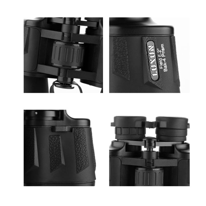 Lisslune | Luxun 20X50 Outdoor Binoculars Low Light Night Vision Non-Infrared High Performance Binoculars (Olive Green)