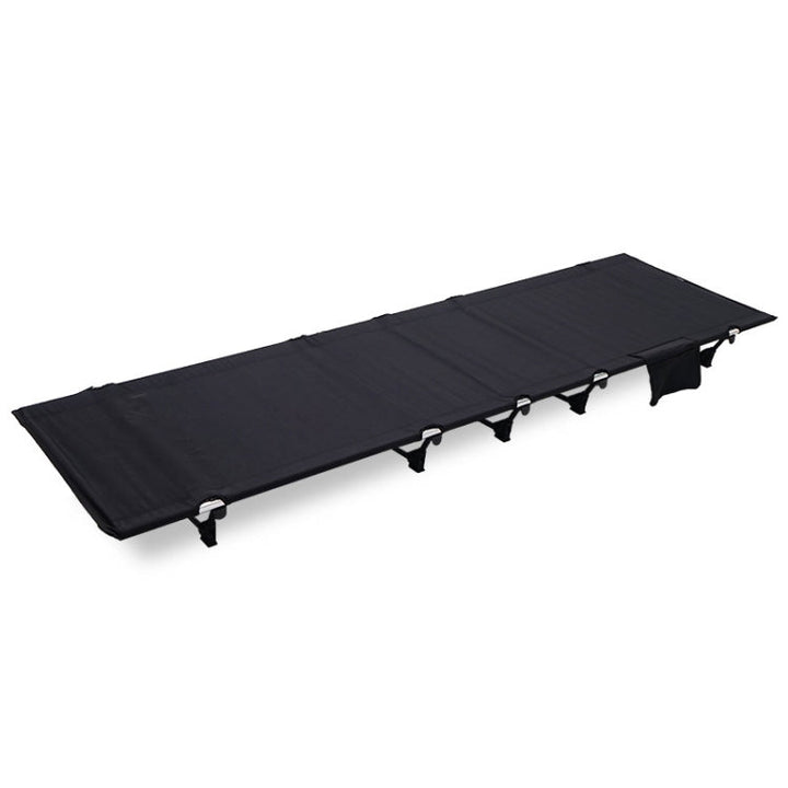Lisslune | CLS Outdoor Lightweight Folding Bed Camping Simple Leisure Bed (Black)