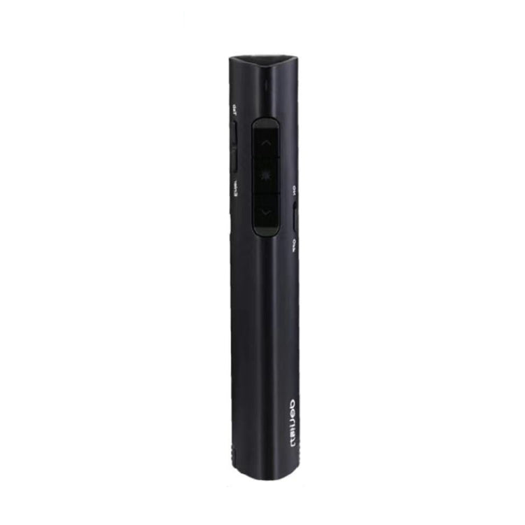 Lisslune | Deli 2.4G Flip Pen Business Presentation Remote Pen, Model: 2801 Black (Red Light)
