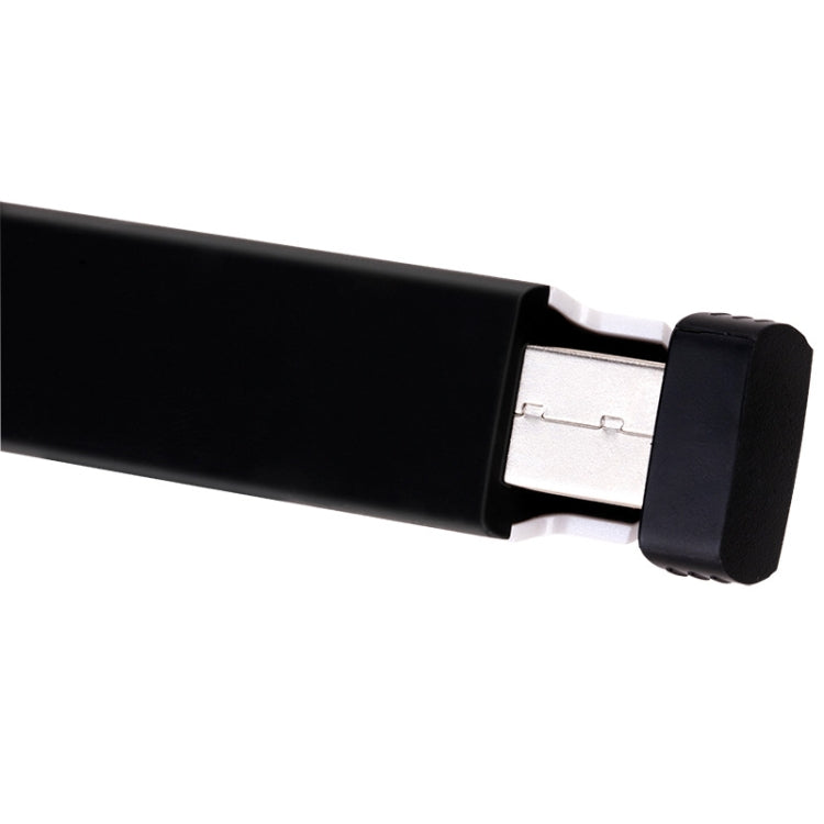 Lisslune | Deli 2.4G Flip Pen Business Presentation Remote Pen, Model: TM2801 Black (red LED)