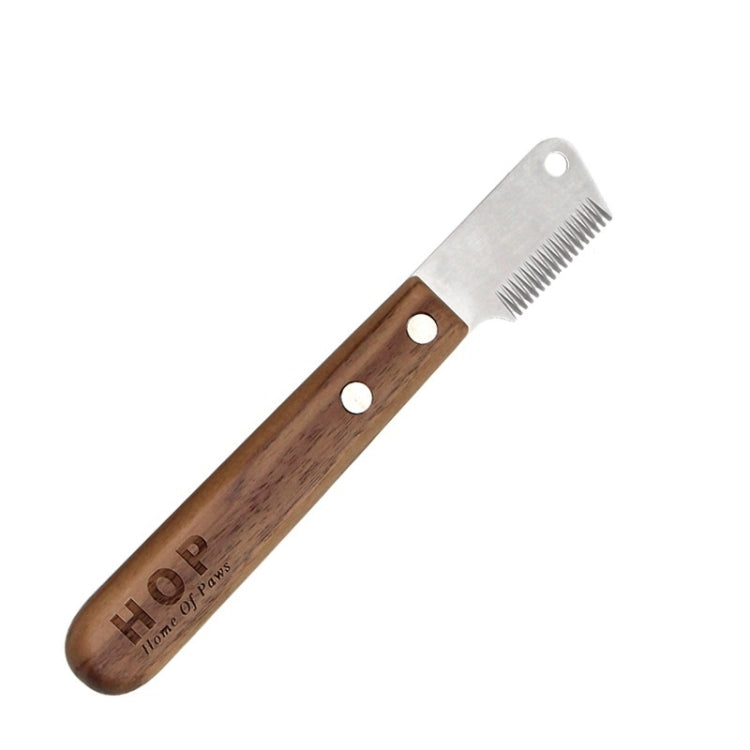 HOP Terrier Dog Grooming Knife Pet Styling & Shaving Tool (CS21 Left-handed)