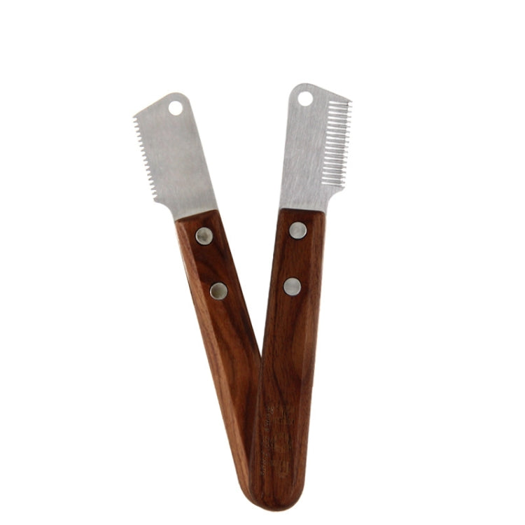 HOP Terrier Dog Grooming Knife Pet Styling & Shaving Tool (CS21 Left-handed)