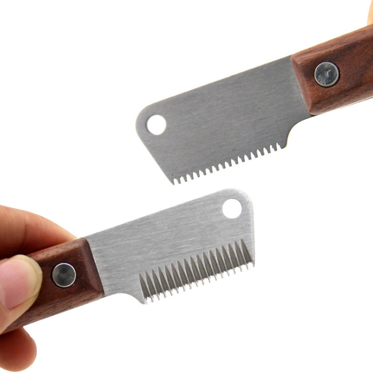 HOP Terrier Dog Grooming Knife Pet Styling & Shaving Tool (CS21 Left-handed)