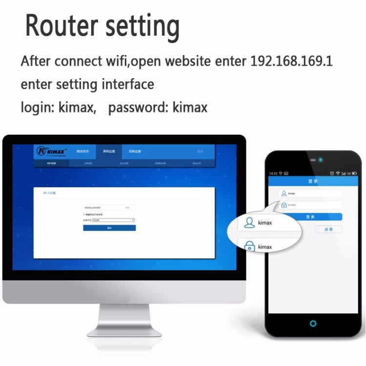 Lisslune | Blueendless 3.5 Inch Mobile Hard Drive Enclosure WIFI Wireless NAS Private Cloud Storage (US Plug)