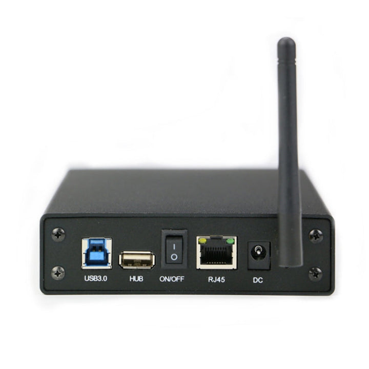 Lisslune | Blueendless 3.5 Inch Mobile Hard Drive Enclosure WIFI Wireless NAS Private Cloud Storage (US Plug)