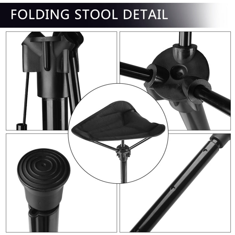 Lisslune | Outdoor Folding Chair Portable Waiting Room Seat Fishing Mazza Telescopic Folding Chair