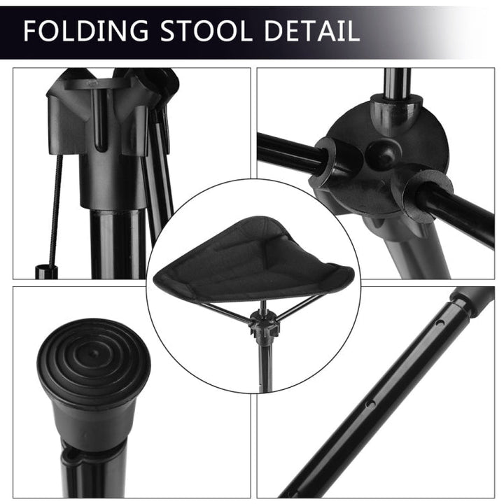 Lisslune | Outdoor Folding Chair Portable Waiting Room Seat Fishing Mazza Telescopic Folding Chair