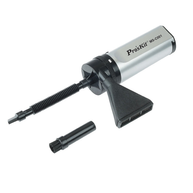 Lisslune | ProsKit MS-C001 Mini Vacuum Mobile Computer Keyboard Dust Collector Cleaning Tool (Black)