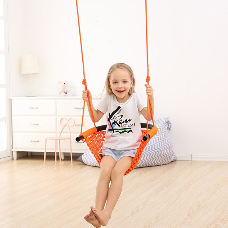Lisslune | Children's Swing Family Toy Indoor And Outdoor Garden Handwoven Swing Chair Hanging Chair