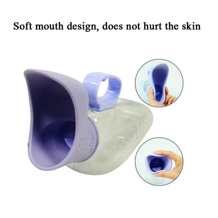 Lisslune | Outdoor Emergency Portable Urinal Toilet Urinal for elderly bedridden patients Urinal, Specification: Female