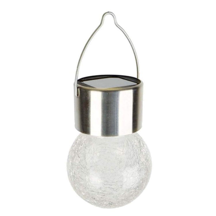 Lisslune | 12 PCS Snap Ball Solar Chandelier Outdoor Garden Courtyard Holiday Decorative Light with Clip (Warm White Light)