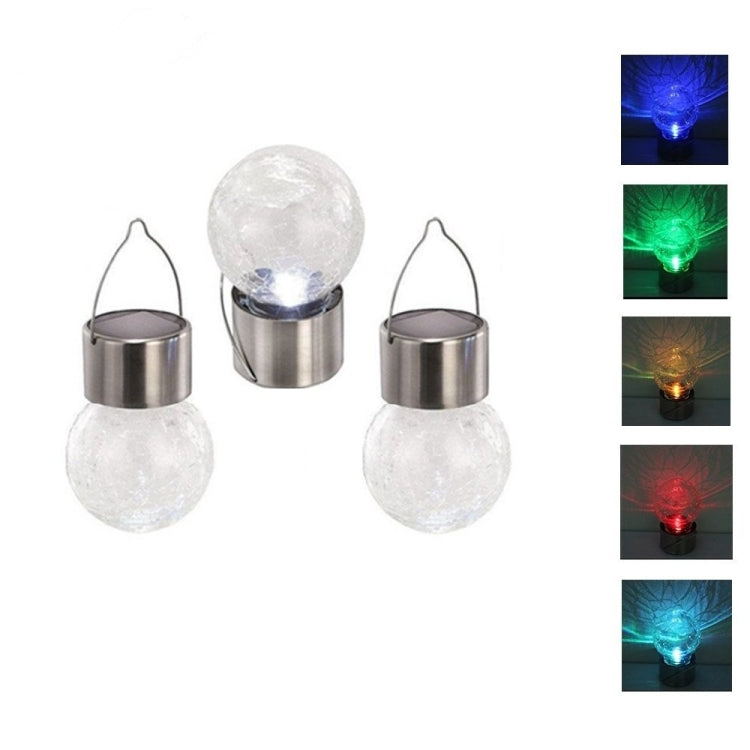 Lisslune | 12 PCS Snap Ball Solar Chandelier Outdoor Garden Courtyard Holiday Decorative Light with Clip (Warm White Light)