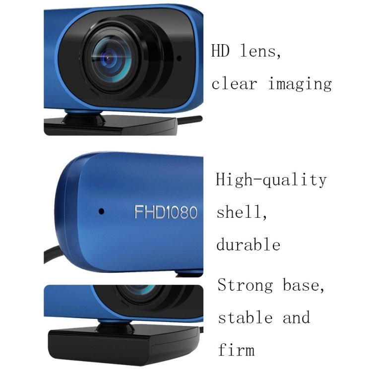 Lisslune | C80-30FPS autofocus 8 million pixels FHD 1080P USB interface network HD live computer camera