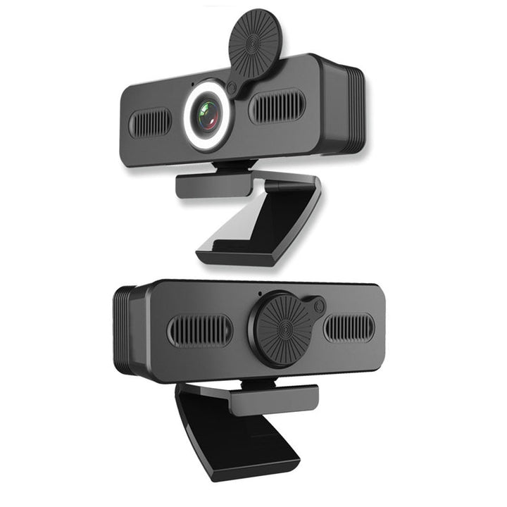 Lisslune | C360 1080P Network High Definition Computer Camera Driverless Beautification Light Camera with Directional Microphone, Cable Length: 1.8 m