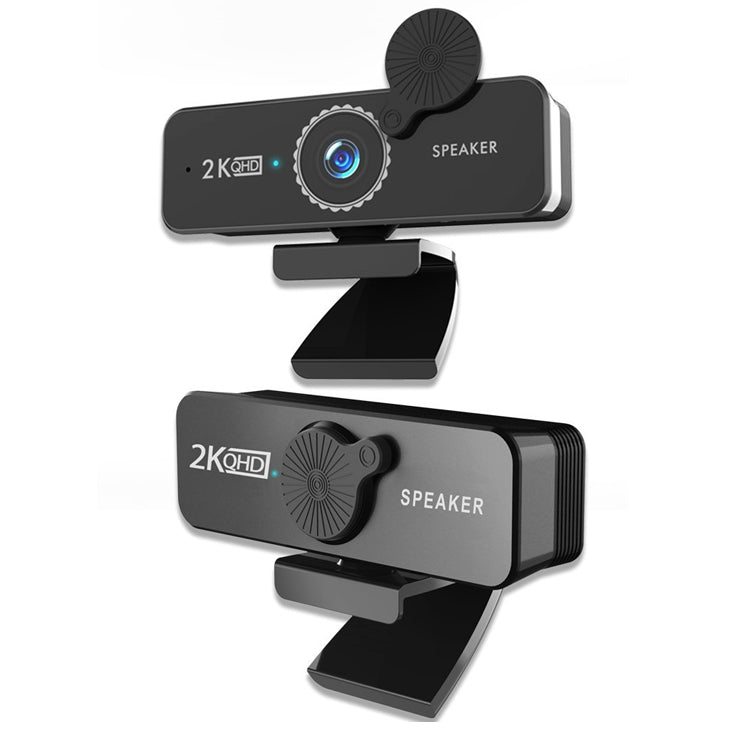 Lisslune | C580 1440P Network HD Live Broadcast Computer Camera Built-in Speakers
